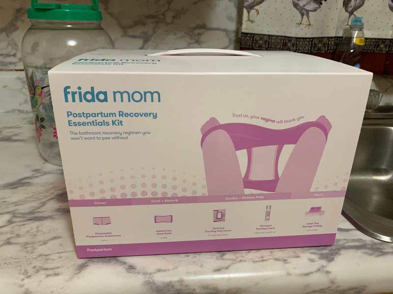 Frida Mom - Women, Newborn Baby - Labour and Delivery + Postpartum Recovery  Kit - Hospital Bag