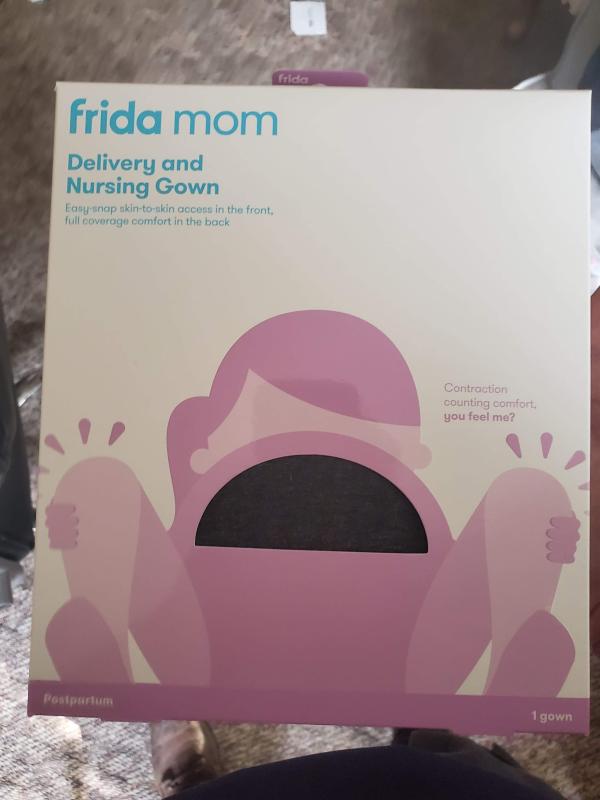 Frida Mom Delivery & Nursing Gown