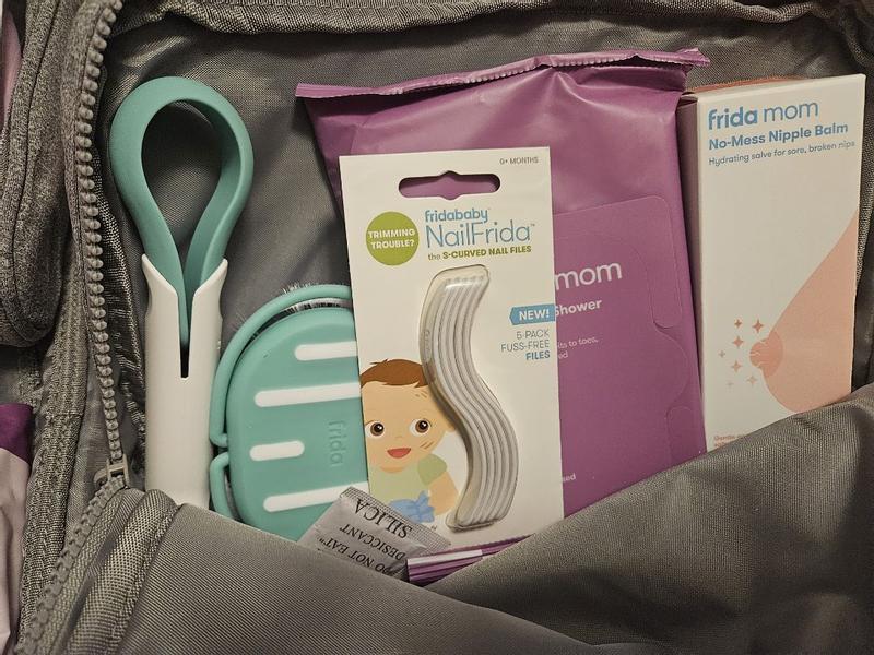 Frida Mom Motherload[ed] Hospital Bag - Pre-Packed Essentials for Labor and  Delivery, Postpartum Recovery and Baby (30 Piece Gift Set)