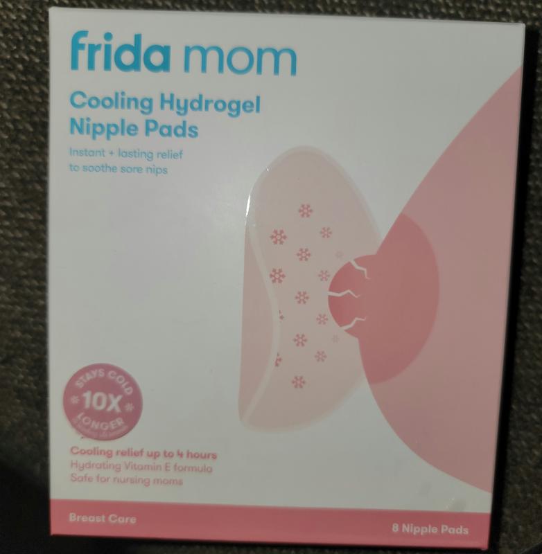 Frida Mom Cooling Hydrogel Nipple Pads - Soothing Nursing Pads, Made for  Sore Nipples, Breastfeeding Essentials for Mom, 8 Count