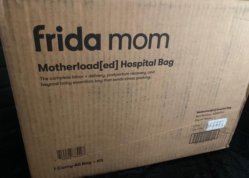 Motherload[ed] Hospital Bag - Pre-Packed Essentials for Labor and Delivery,  Postpartum Recovery and Baby (30 Piece Gift Set)