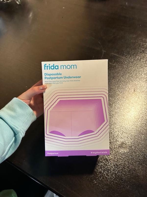 Frida Mom Disposable Postpartum Underwear Step 2 Boyshort Briefs NEW
