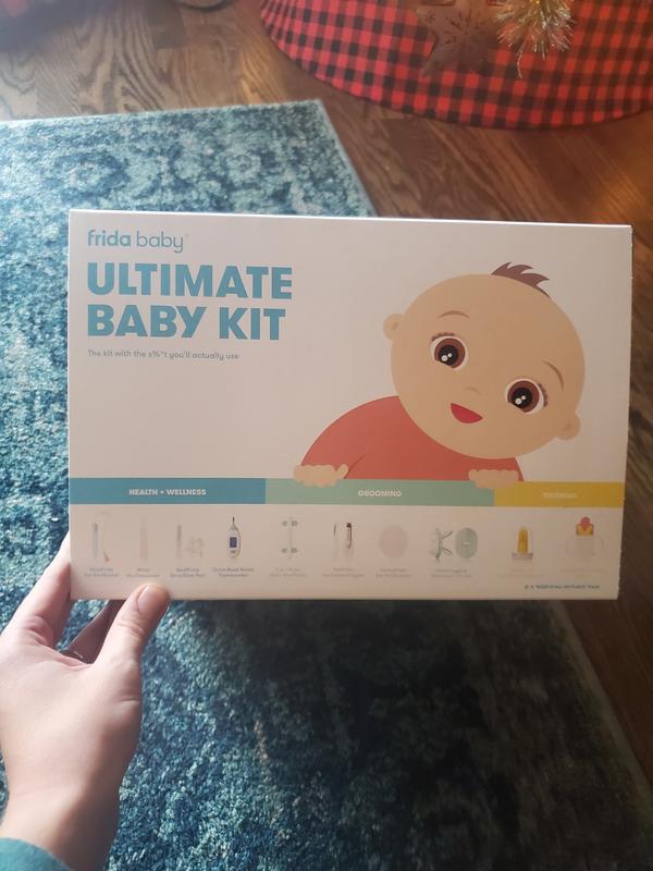 Frida Baby Ultimate Kit - 10 Piece Baby Essentials Set For Health, Grooming & Teething