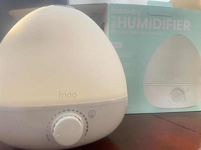 Fridababy Humidifier + Diffuser + Nightlight, 3-in-1