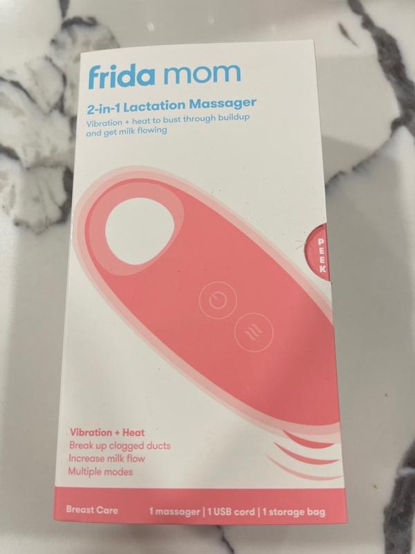 Frida Mom 2 in 1 Breast Massager REVIEW