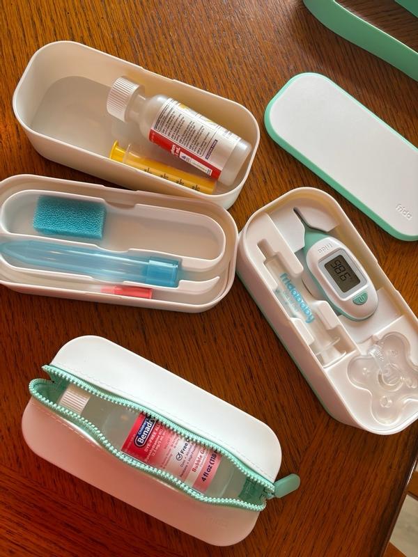 Mobile Medicine Cabinet Travel Kit by Frida Baby  Portable Carrying Case  Stocked with Wellness Essentials