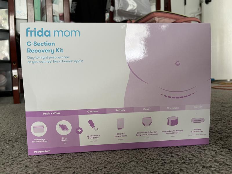 Frida Moms C section recovery kit unboxing 🤰 