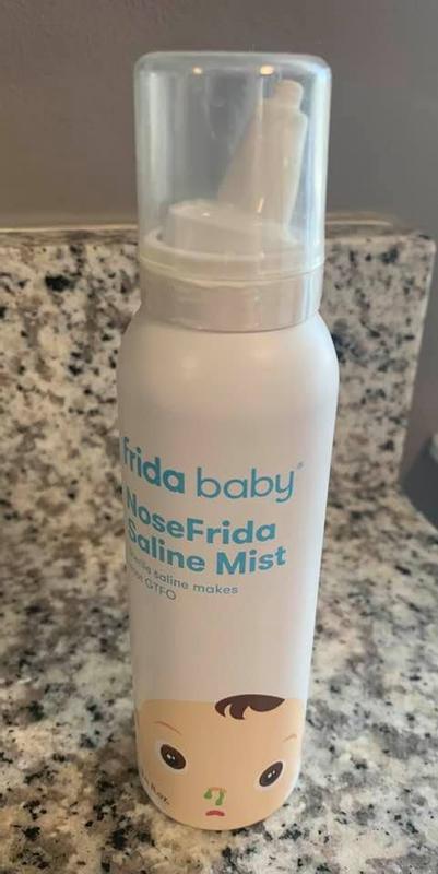 Frida Baby NoseFrida Saline Nasal Spray with Sinus Rinse Solution