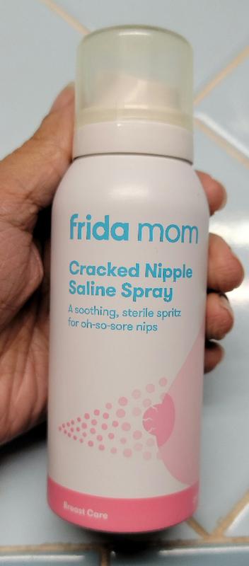 (2 Pack) Frida Mom Sore Nipple Set - Balm & Saline Spray for Breast Care