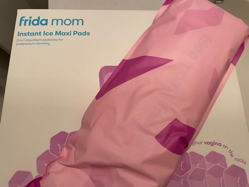 Frida Mom Instant Ice Maxi Pad 8 Count 2-In-1 Postpartum Absorbent