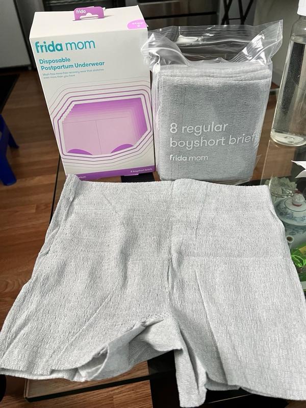 Frida Mom Boyshort Disposble Postpartum Underwear (8 Pack) - Petite
