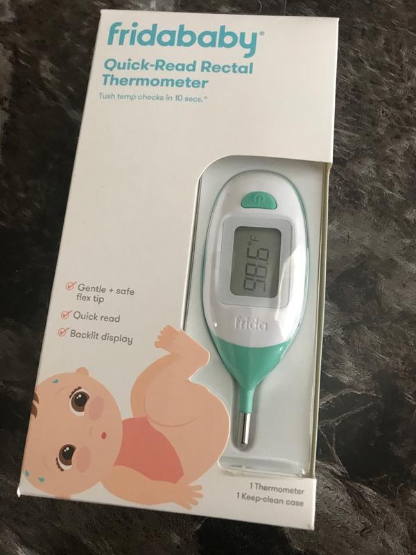 Fridababy Quick Read Thermomètre rectal à pointe flexible et