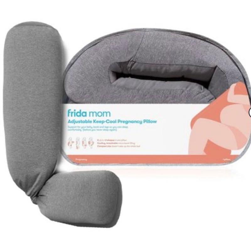 Adjustable Keep-Cool Pregnancy Pillow – Frida