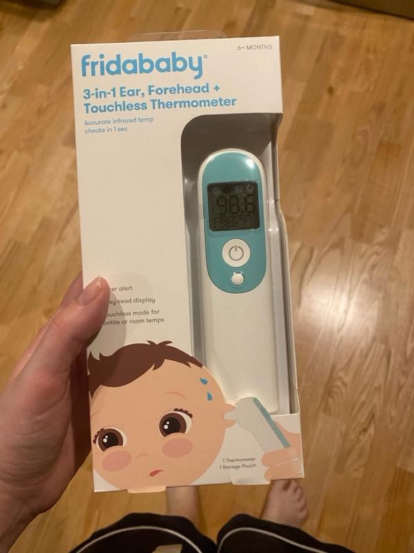 3-in-1 Ear, Forehead + Touchless Infrared Thermometer