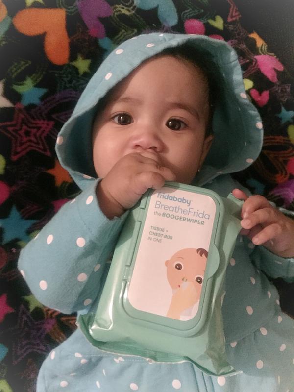 Fridababy BreatheFrida Vapor Wipes, 3+ Months, 30 count