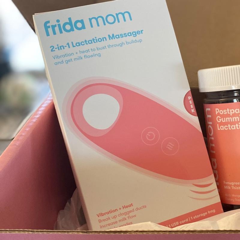 Frida Mom 2 in 1 Lactation Massager Heat + Vibration NEW W6