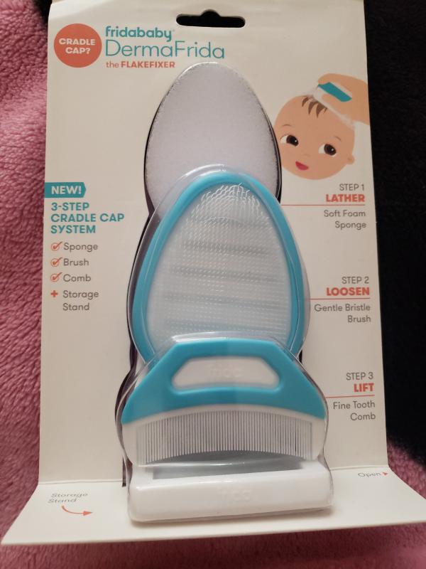 Frida Baby DermaFrida The FlakeFixer 3-Step Cradle Cap System