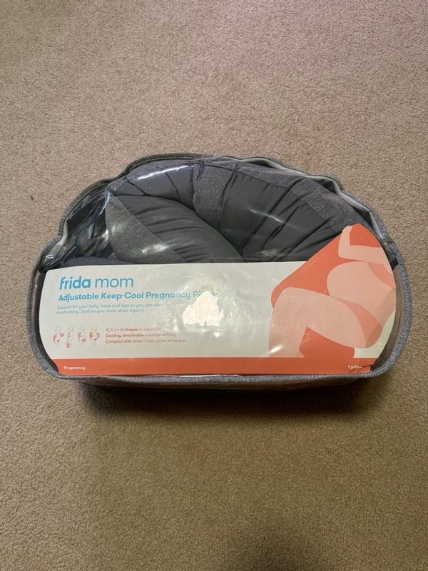 Adjustable Keep-Cool Pregnancy Pillow – Frida