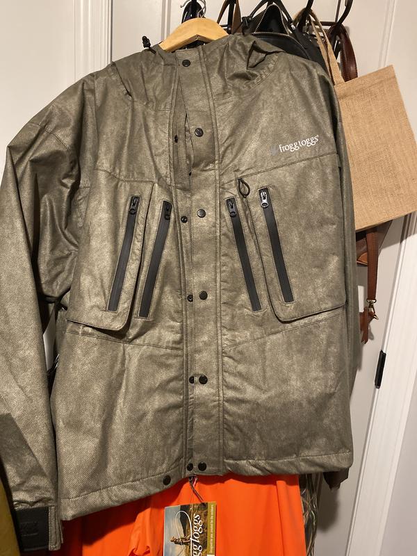 Buy Frogg Toggs Men's Tekk Toad Breathable Waterproof Rain/Wading Jacket, Stone, X-Large At