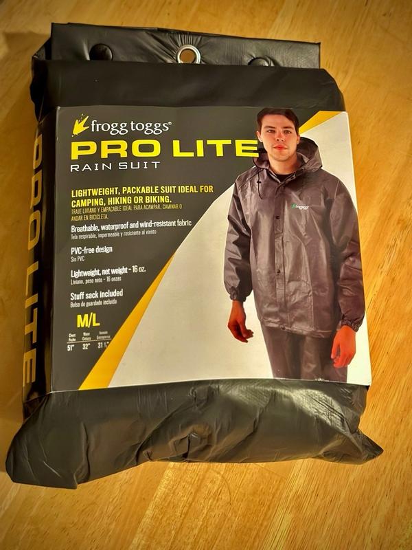 Frogg Toggs Pro Lite Rain Suit SM Med Meijer