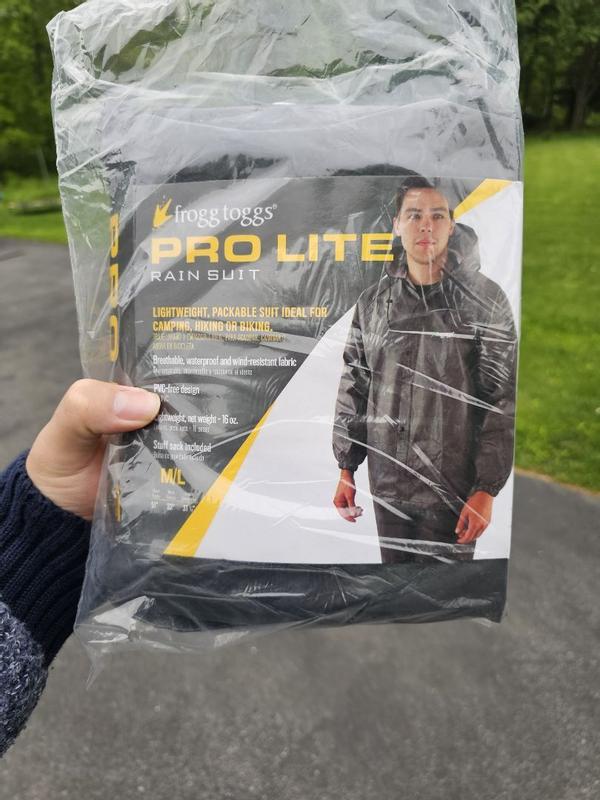 Frogg toggs pro lite waterproof rain suit clearance