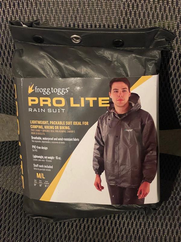 Frogg toggs pro lite clearance