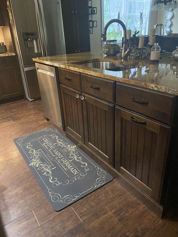 Cushioned Wine Bistro Kitchen Mat