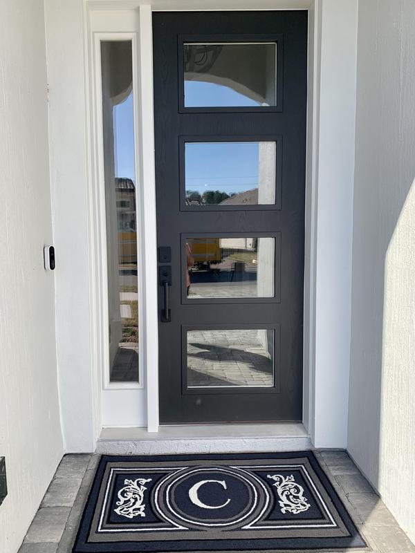 Wingate Monogrammed Entry Mat, Frontgate