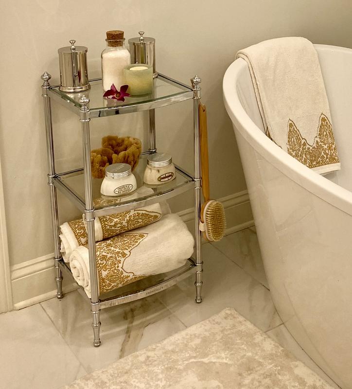 Frontgate Resort Collection™ Bath Storage Collection in Chrome