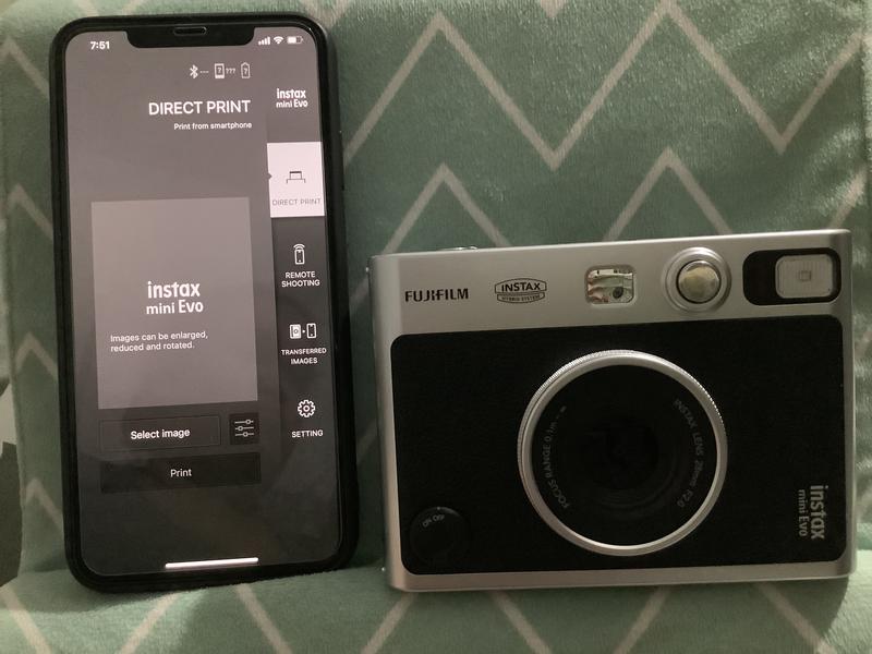 Fujifilm instax Mini EVO Instant Camera (Black) - 16745183
