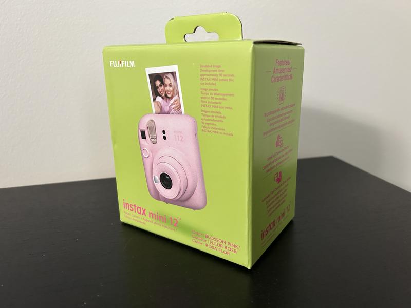 Buy Fujifilm Instax Mini 12 Instant Camera, Blossom Pink Camera with 40  Photo Sheets, Cleaning Cloth, and INSTAX App, Portable, Easy to Use,  Automatic Settings, Front Mirror for Selfies, 2 AA Batteries