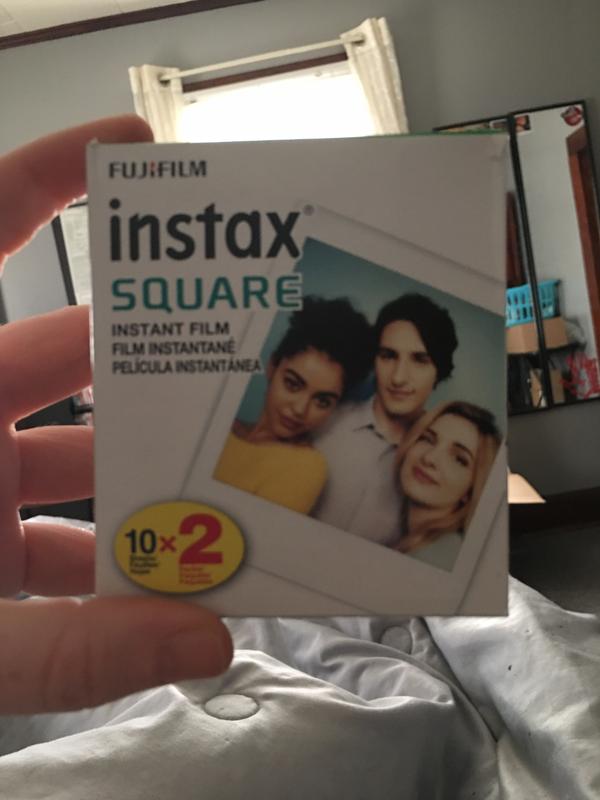 Film instantané FUJI Instax Square - Pack 10 photos