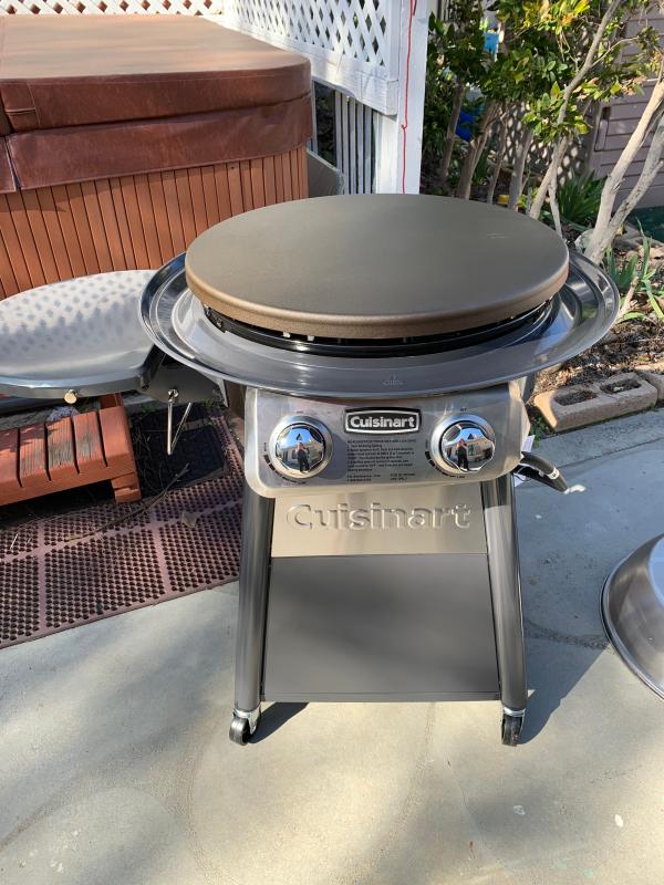 Cuisinart Cuisinart Outdoors 2 Burner Liquid Propane Flat Top Grill in the Flat Top Grills department at Lowes