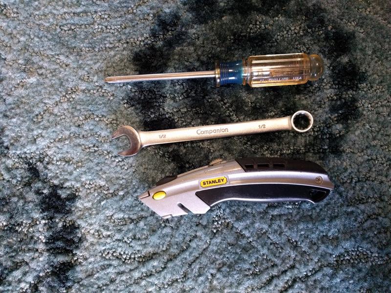 Tools used for assembly