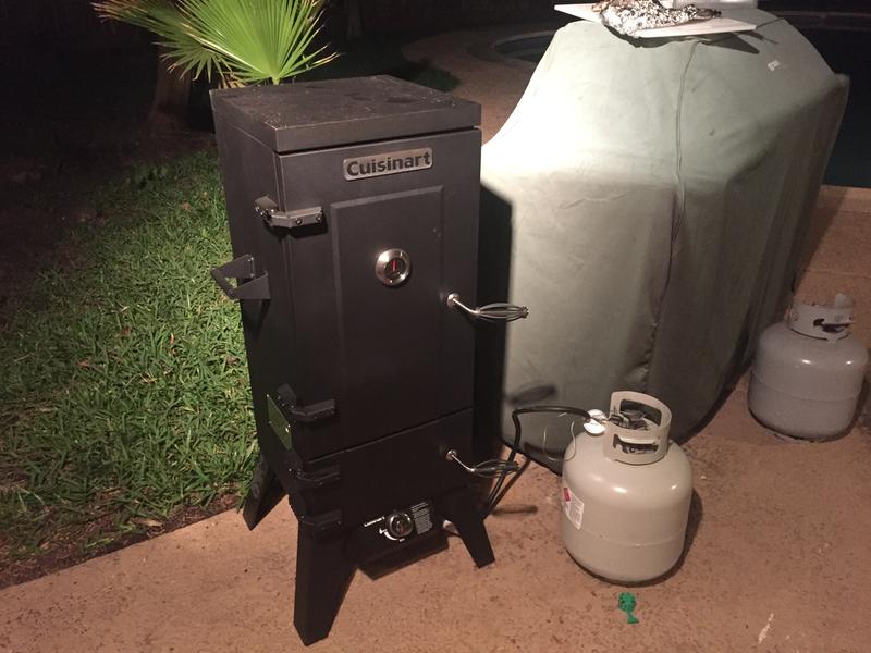  Cuisinart COS-244 Vertical Propane Smoker with