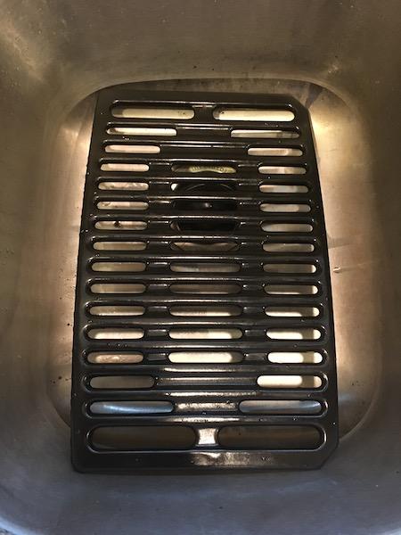 Grill easily fits in my sink