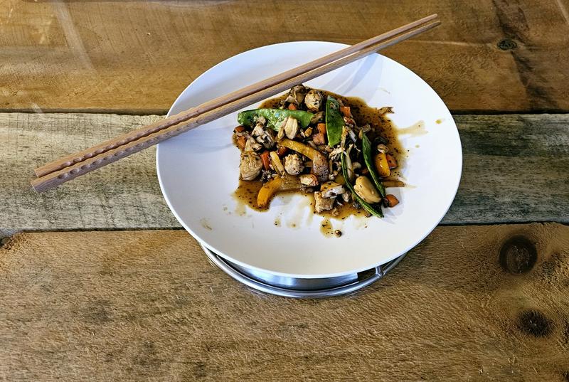 Chopsticks wok station amazing food!