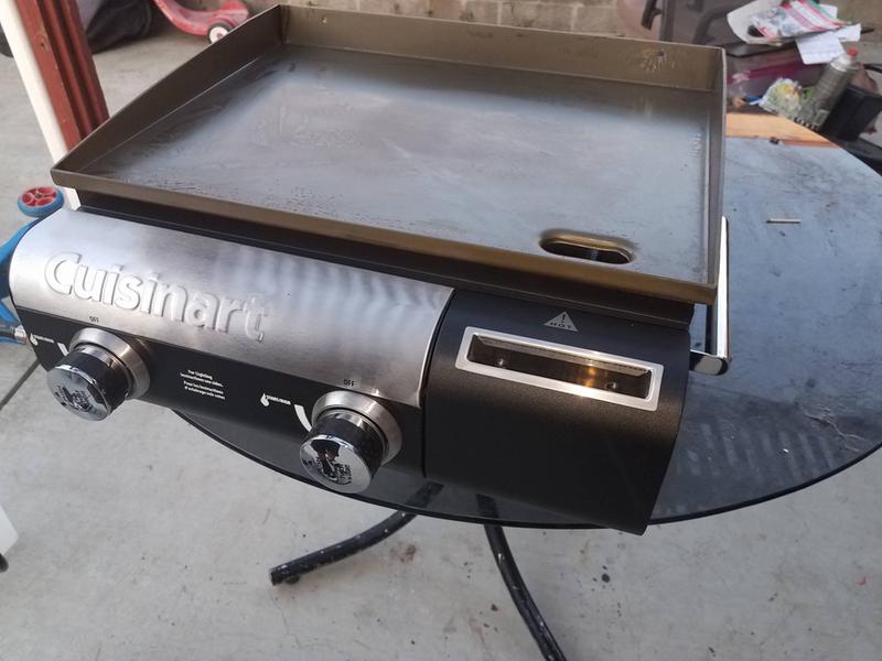 Front - Outdoor griddle