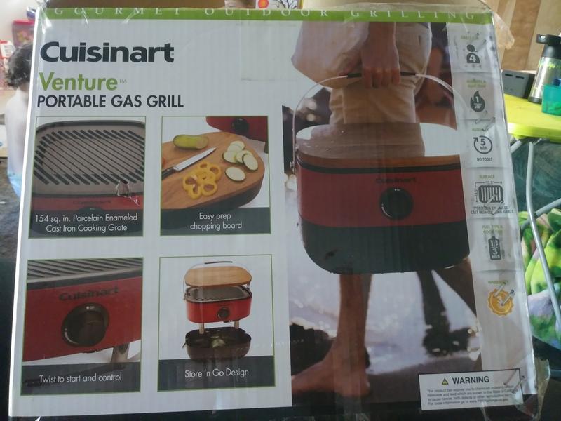 Cuisinart Venture Portable Gas Grill