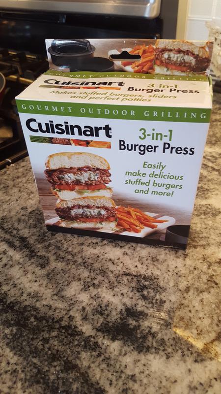 Verstelbaar Ik denk dat ik ziek ben hoekpunt Cuisinart® 4-in-1 Burger Press | Bed Bath & Beyond