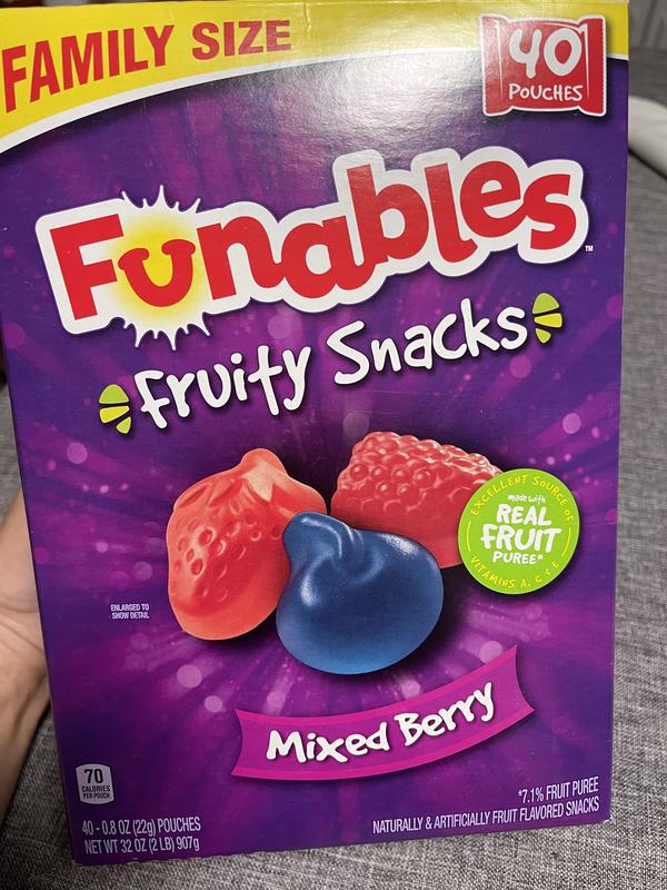 Funables - Funables, Fruit Flavored Snacks, Trolls (10 count