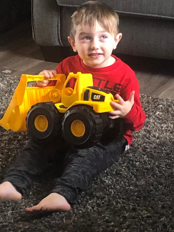 Took a picture with my son holding it to show how large it really is!