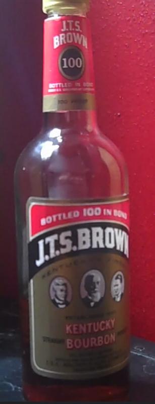 【希少】J.T.S. BROWN バーボン　bottled in bond JTS Brown Bottled in Bond Kentucky Bourbon - Liquor Barn