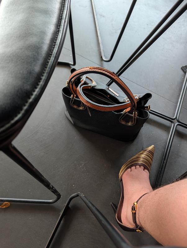 Customer photo for "Beautiful Heels for Narrow, Long Feet"