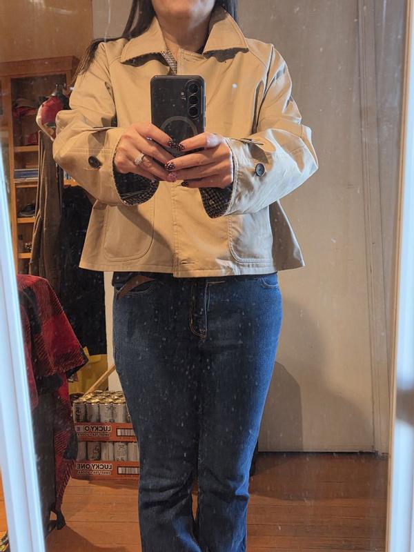 Customer photo for "Cute versatile jacket to dress up or down"