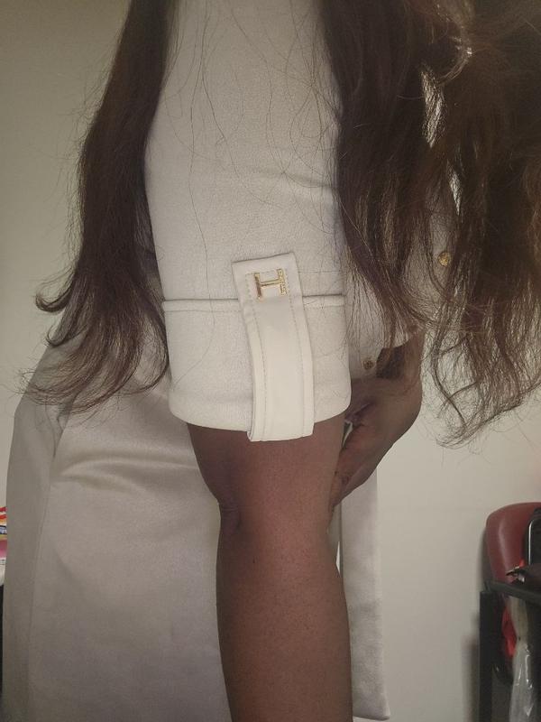 Customer photo for "Premium Quality and the Perfect Fall Transition Dress"