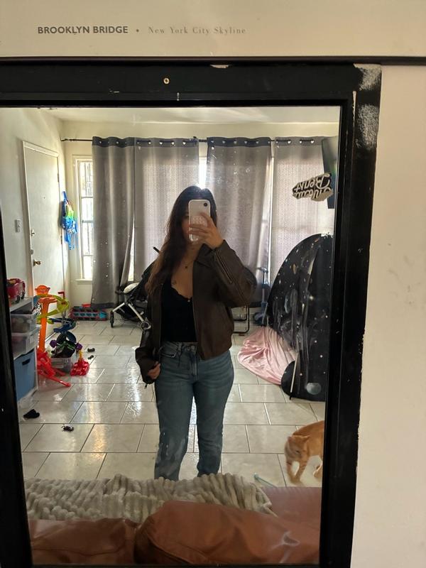 Customer photo for "Very nice material love the color beautiful jacket overall"