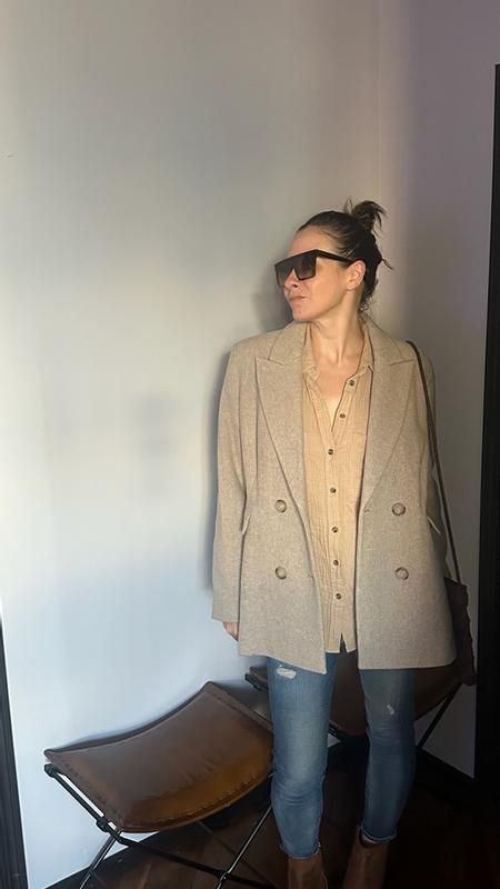 Customer photo for "Staple piece in my wardrobe- classic yet modern!"