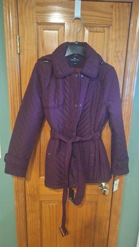 Customer photo for "Autumnal Aubergine Jacket"