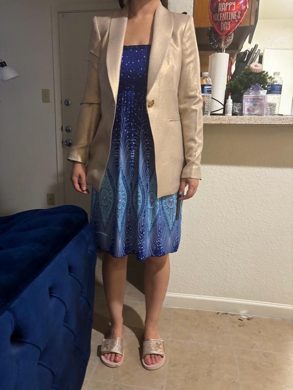 Customer photo for "I  really love this blazer"